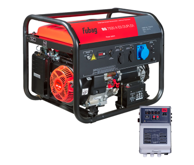 Бензиновый генератор FUBAG BS 7500 A ES DUPLEX