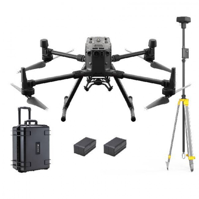 Квадрокоптер DJI Matrice 300 RTK Combo + Мобильная станция D-RTK 2 + штатив D-RTK 2 Квадрокоптер DJI Matrice 300 RTK Combo + Мобильная станция D-RTK 2 + штатив D-RTK 2