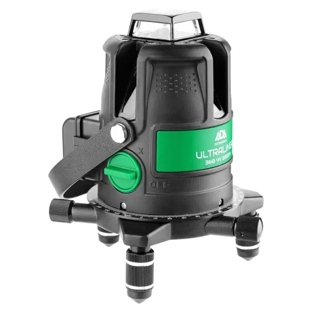 Лазерный уровень ADA Ultraliner 360 4V GREEN Лазерный уровень ADA Ultraliner 360 4V GREEN