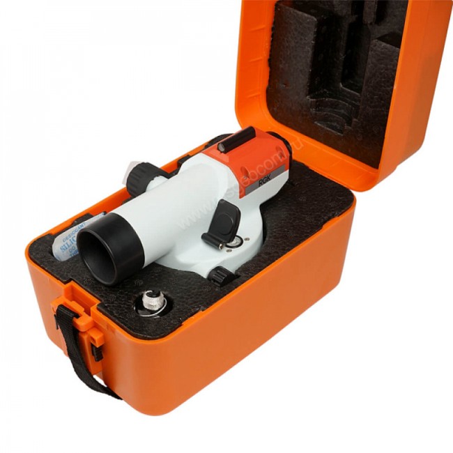 Комплект оптический нивелир RGK C-24 с поверкой + штатив S6-N + рейка AMO S4