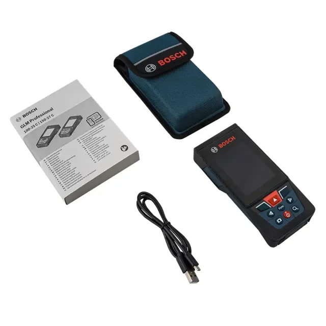 Лазерный дальномер Bosch GLM 150-27 C Professional (0.601.072.Z00) с калибровкой Лазерный дальномер Bosch GLM 150-27 C Professional (0.601.072.Z00) с калибровкой