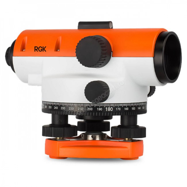 Комплект оптический нивелир RGK C-20 с поверкой + штатив S6-N + рейка AMO S4 Комплект оптический нивелир RGK C-20 с поверкой + штатив S6-N + рейка AMO S4