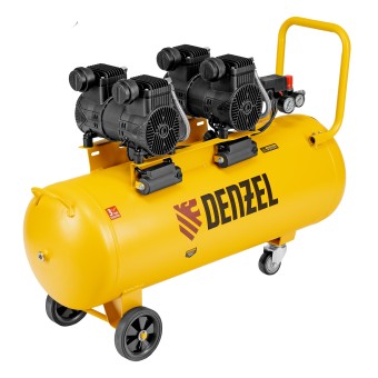Компрессор безмасляный малошумный DLP-3000/100 Denzel