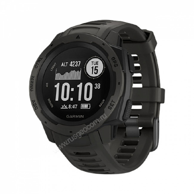 Часы Garmin Instinct Graphite Часы Garmin Instinct Graphite