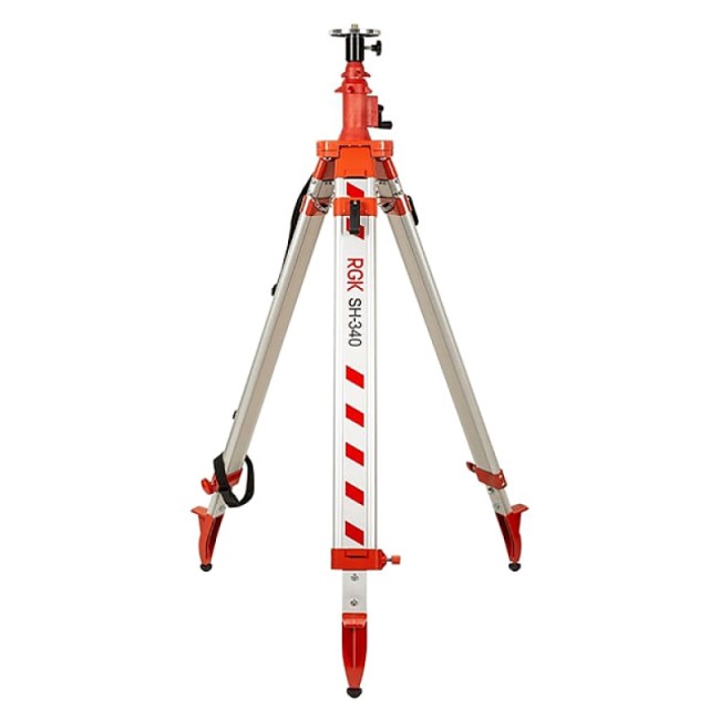 Комплект: ротационный нивелир RGK SP-610G + элевационный штатив RGK SH-340 Комплект: ротационный нивелир RGK SP-610G + элевационный штатив RGK SH-340