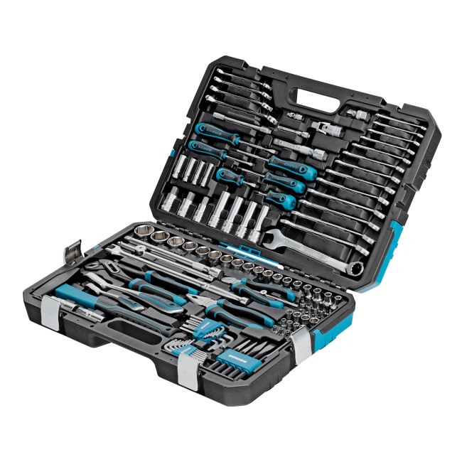 Набор инструментов 1/4", 1/2", CrV 115 предметов Gross Набор инструментов 1/4", 1/2", CrV 115 предметов Gross