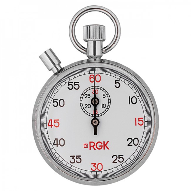 Секундомер механический RGK SWM-2B6 с поверкой Секундомер механический RGK SWM-2B6 с поверкой