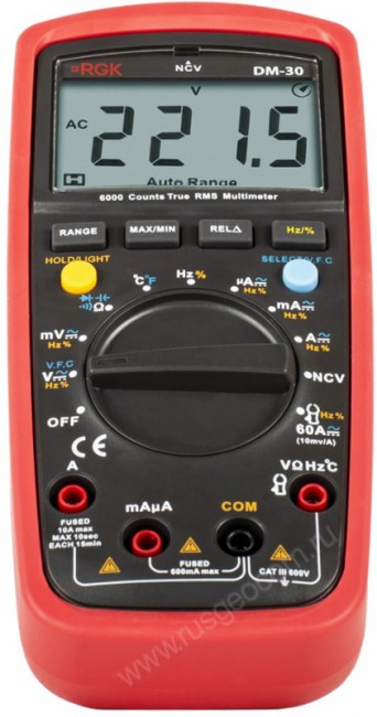 Мультиметр RGK DM-30 Мультиметр RGK DM-30