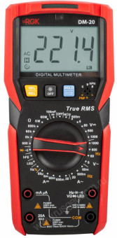Мультиметр RGK DM-20 с поверкой Мультиметр RGK DM-20 с поверкой