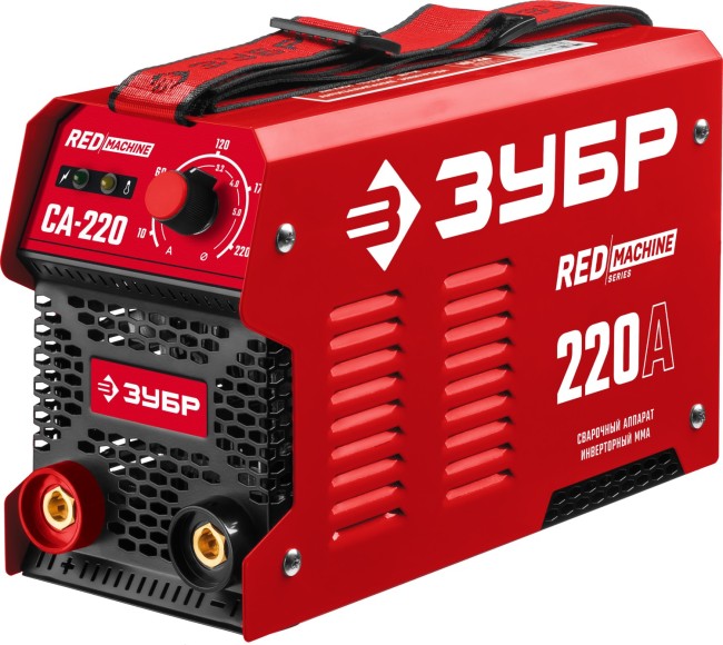 Сварочный аппарат инверторный СА-220 ЗУБР ММА Сварочный аппарат инверторный СА-220 ЗУБР ММА