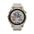 Часы Garmin Fenix 7S Sapphire Solar титановый кремово-золотой с светло-песочным силиконовым ремешком Часы Garmin Fenix 7S Sapphire Solar титановый кремово-золотой с светло-песочным силиконовым ремешком