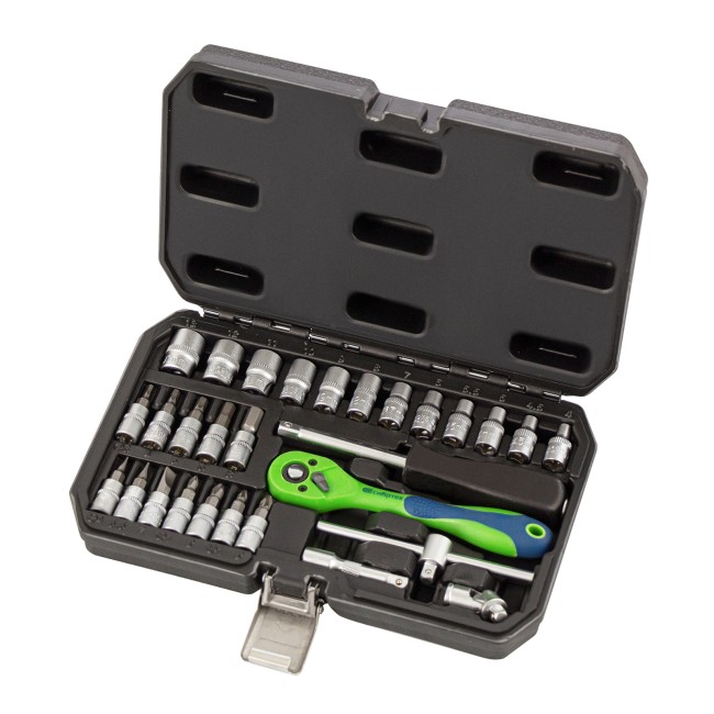 Набор инструментов 1/4" CrV 29 предметов Сибртех