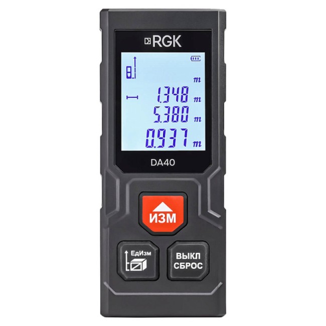 Лазерный дальномер RGK DA40