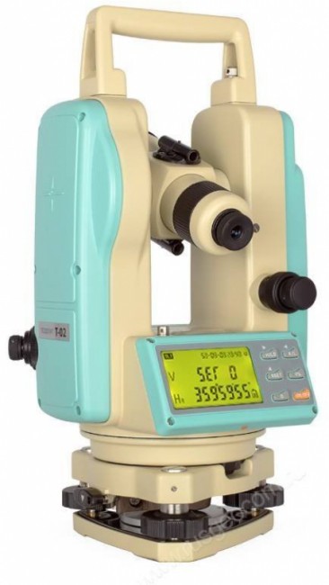 Электронный теодолит RGK T-02 (лазерный отвес) с поверкой Электронный теодолит RGK T-02 (лазерный отвес) с поверкой