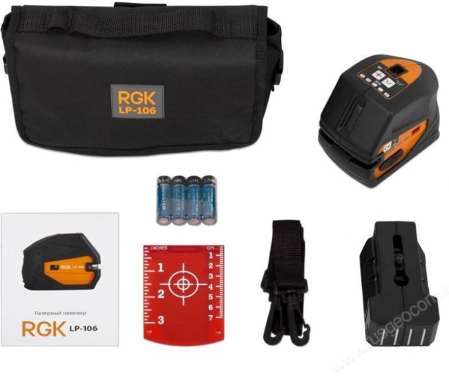 Лазерный нивелир RGK LP-106 Лазерный нивелир RGK LP-106