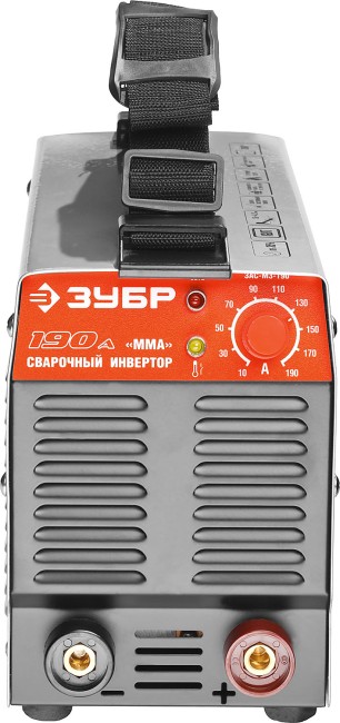 Сварочный аппарат инверторный ЗАС-М3-190 ЗУБР ММА Сварочный аппарат инверторный ЗАС-М3-190 ЗУБР ММА