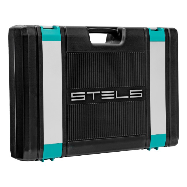 Набор инструментов 1/4", 1/2" Cr-V 119 предметов Stels Набор инструментов 1/4", 1/2" Cr-V 119 предметов Stels