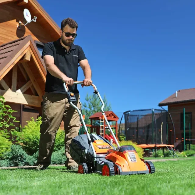 Аккумуляторная газонокосилка Patriot CM 432