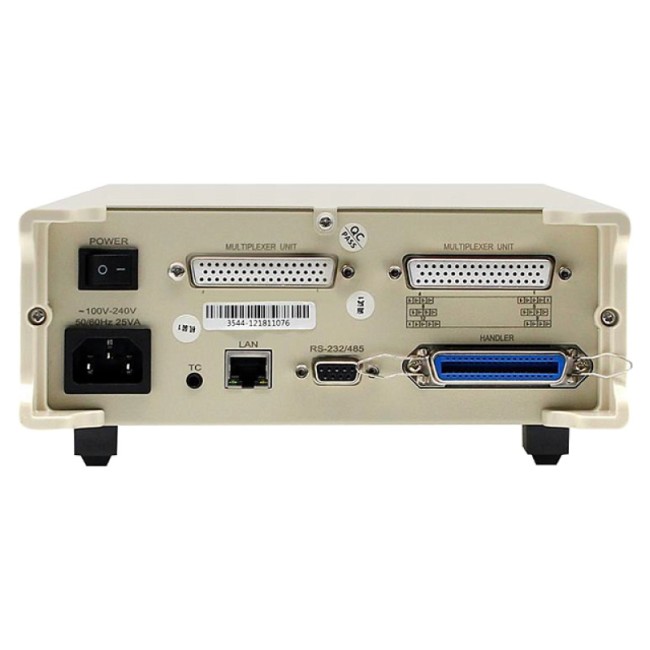 Измеритель сопротивления АКИП-6304 с опцией 24-канального сканера Измеритель сопротивления АКИП-6304 с опцией 24-канального сканера