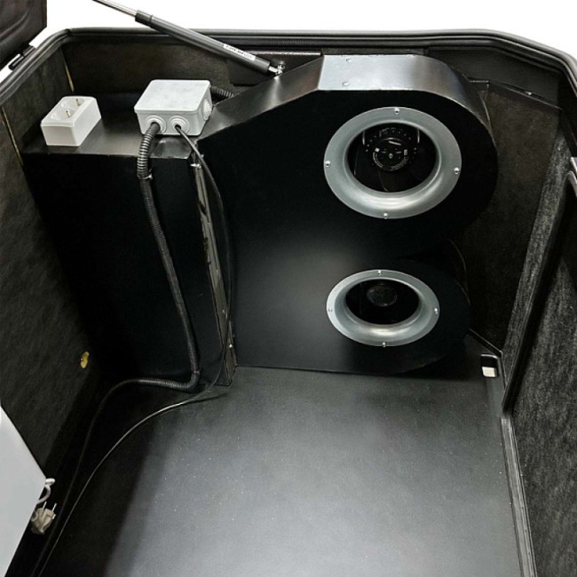 Супертихий зимний кожух для генератора 1400SS RAL 7035 Супертихий зимний кожух для генератора 1400SS RAL 7035