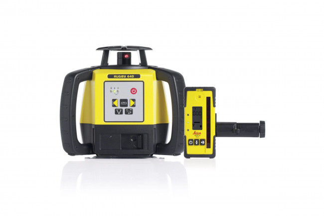 Ротационный нивелир Leica Rugby 640 комплект