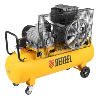 Компрессор воздушный ременной BCI4000-T/100 Denzel