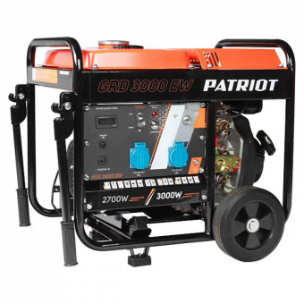 Дизельный генератор Patriot GRD 3000EW Дизельный генератор Patriot GRD 3000EW