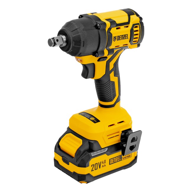 Гайковерт ударный аккумуляторный CIWH-BL-20-500 Denzel Гайковерт ударный аккумуляторный CIWH-BL-20-500 Denzel