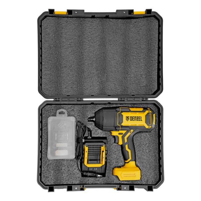 Гайковерт ударный аккумуляторный CIWH-BL-20-1000 Denzel