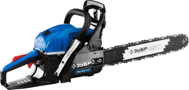Бензопила ПБЦ-490 45ДП, шина 45 см ЗУБР Профессионал 