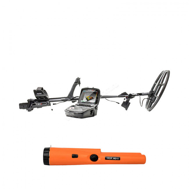 Комплект: металлоискатель Nokta Makro Invenio Pro + пинпоинтер RGK MD-5 Комплект: металлоискатель Nokta Makro Invenio Pro + пинпоинтер RGK MD-5