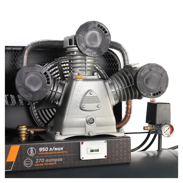 Компрессор поршневой ременной Patriot KRX 950 L270 D Компрессор поршневой ременной Patriot KRX 950 L270 D