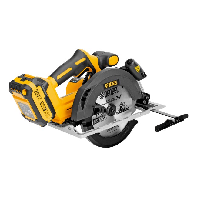 Пила циркулярная аккумуляторная CCSH-BL-20-185 Denzel Пила циркулярная аккумуляторная CCSH-BL-20-185 Denzel