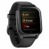 Часы Garmin Venu Sq 2 Music Edition черный с серым алюминиевым безелем