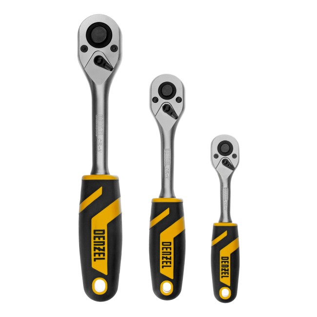 Набор инструментов 1/2", 1/4", 3/8" 216 предметов Denzel Набор инструментов 1/2", 1/4", 3/8" 216 предметов Denzel