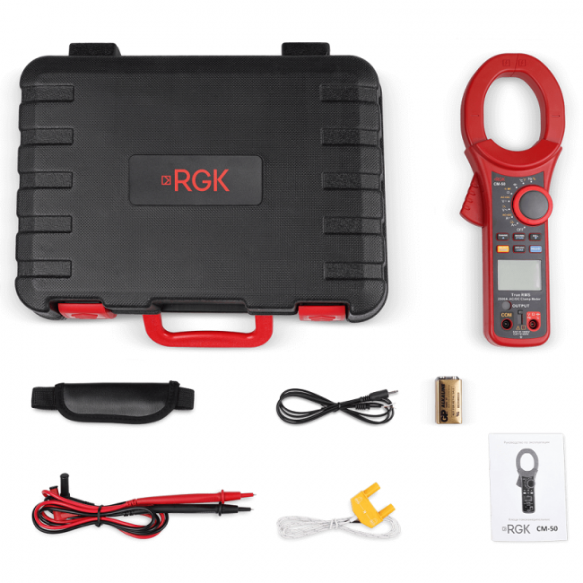 Токоизмерительные клещи RGK CM-50 Токоизмерительные клещи RGK CM-50