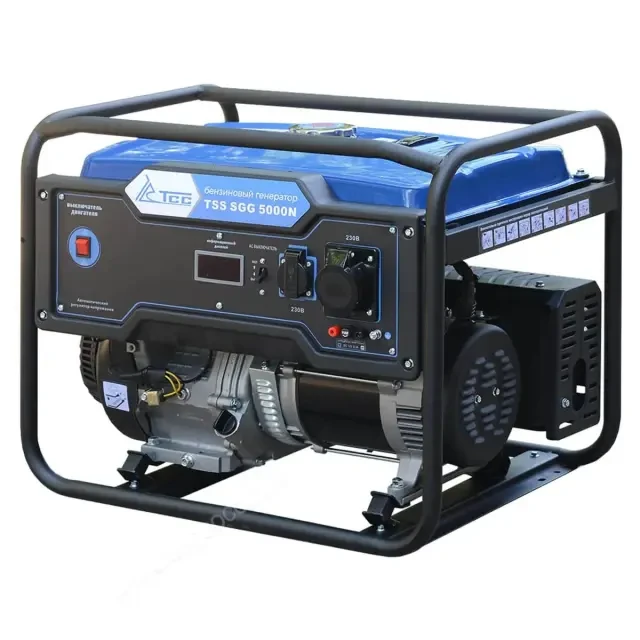 Бензиновый генератор TSS SGG 5000N + колесный комплект TSS 060007 Бензиновый генератор TSS SGG 5000N + колесный комплект TSS 060007