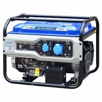 Бензиновый генератор TSS SGG 9000ELA + комплект ручек и колес TSS (190049)