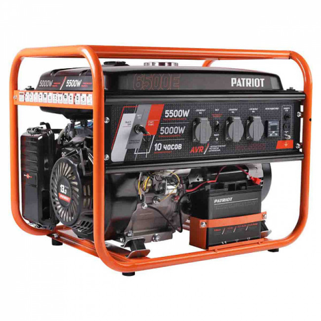 Бензиновый генератор Patriot GRS 6500 E Бензиновый генератор Patriot GRS 6500 E