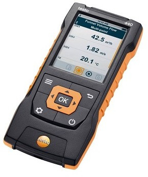 Прибор для параметров микроклимата Testo 440dP Прибор для параметров микроклимата Testo 440dP