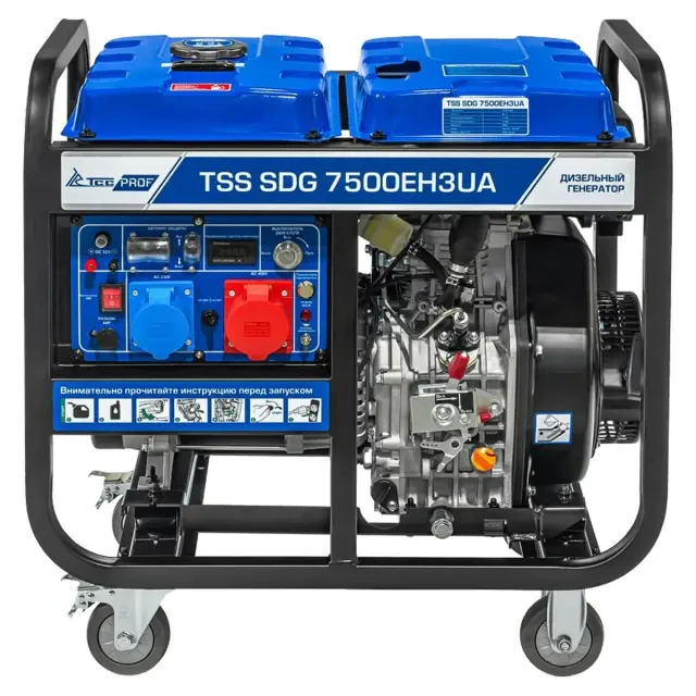 Дизельный генератор TSS SDG 7500EH3UA Дизельный генератор TSS SDG 7500EH3UA