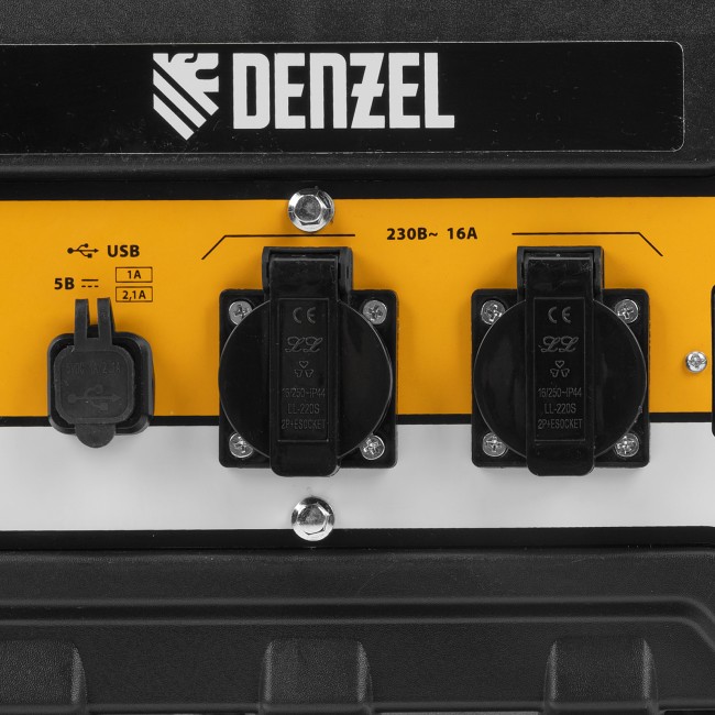 Генератор бензиновый PS 33, 3.3 кВт Denzel Генератор бензиновый PS 33, 3.3 кВт Denzel