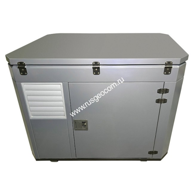 Тихий зимний кожух для генератора 1600 RAL 7024 (2 вентилятора) Тихий зимний кожух для генератора 1600 RAL 7024 (2 вентилятора)