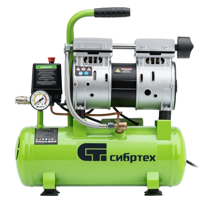 Компрессор безмасляный МБ 750/10 Сибртех