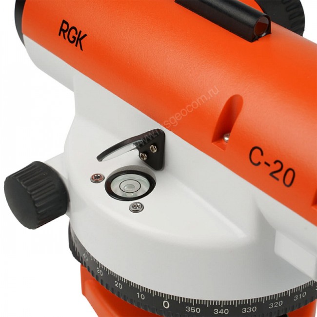 Комплект оптический нивелир RGK C-20 с поверкой + штатив S6-N + рейка AMO S5 Комплект оптический нивелир RGK C-20 с поверкой + штатив S6-N + рейка AMO S5