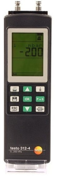 Прибор для измерения давления газа Testo 312-4