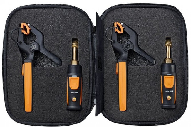 Набор смарт-зондов для холодильных систем (кейс/2x Testo 549i 2 Gen /2x Testo 115i 2 Gen), протокол калибровки Набор смарт-зондов для холодильных систем (кейс/2x Testo 549i 2 Gen /2x Testo 115i 2 Gen), протокол калибровки