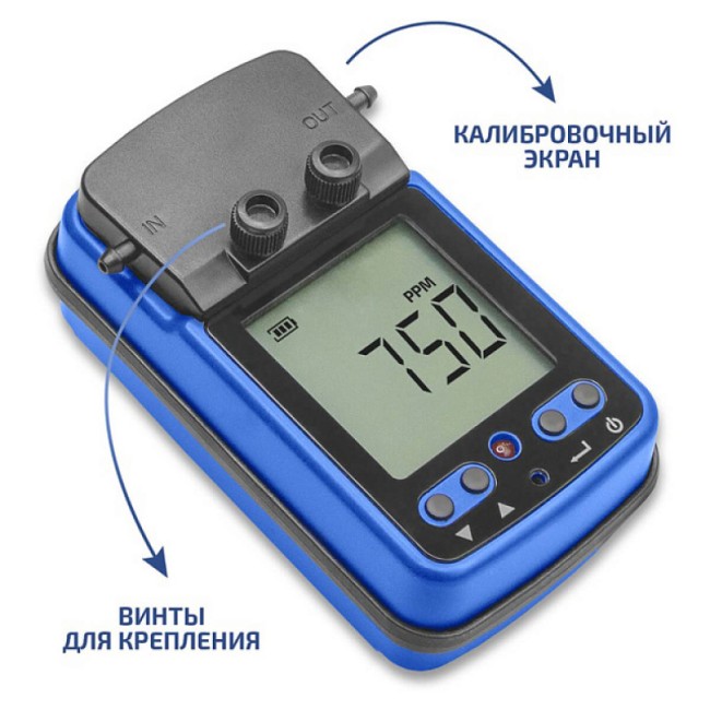 Газоанализатор (измеритель концентрации угарного газа) МЕГЕОН 08207