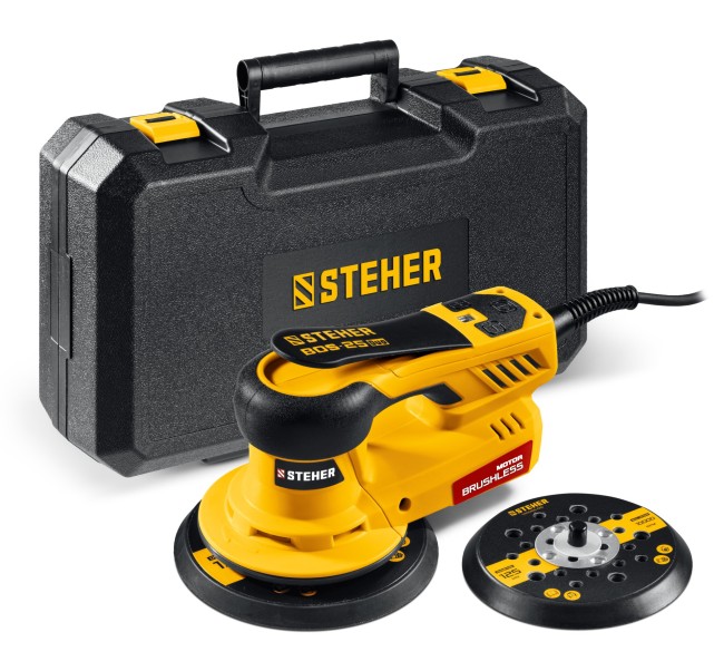 Орбитально-шлифовальная машина BOS-25 Duo STEHER