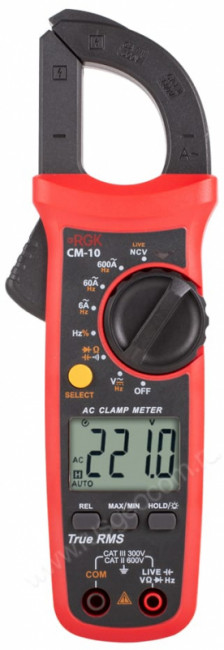 Токовые клещи RGK CM-10 с поверкой Токовые клещи RGK CM-10 с поверкой